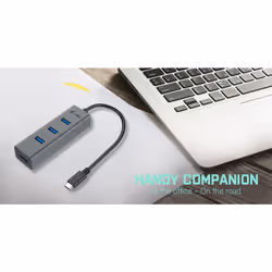 i-tec Metal USB-C HUB 4 Port - Additional view 5