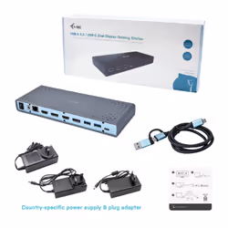 i-tec USB 3.0 / USB-C / Thunderbolt 3 Dual Display Docking Station - Additional view 7
