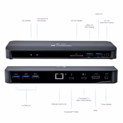 i-tec Metal Thunderbolt 3 Dual 4K Docking Station + Power Delivery 65W - Additional view 4