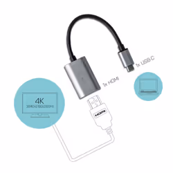 i-tec Metal USB-C HDMI Adapter 4K/60Hz - Additional view 4