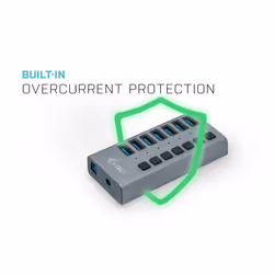 i-tec USB 3.0 Charging HUB 7port + Power Adapter 36 W - Additional view 7