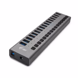 i-tec USB 3.0 Charging HUB 16port + Power Adapter 90 W, Indoor, AC, Grey