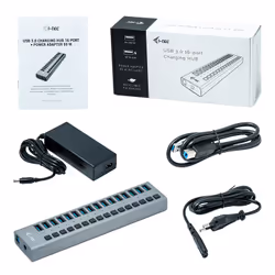 i-tec USB 3.0 Charging HUB 16port + Power Adapter 90 W - Additional view 5
