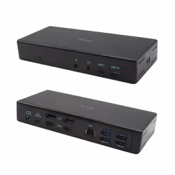 i-tec USB-C Quattro Display Docking Station with Power Delivery 85 W, Wired, USB 3.2 Gen 1 (3.1 Gen 1) Type-C, 85 W, 3.5 mm,  ...