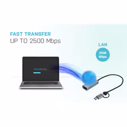 i-tec Metal USB-C/USB-A 2.5Gbps Ethernet Adapter - Additional view 8