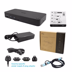 i-tec USB 3.0 / USB-C / Thunderbolt, 3x 4K Docking Station + Power Delivery 100W - Additional view 5