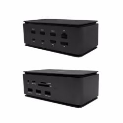 i-tec Metal USB4 Docking station Dual 4K HDMI DP + Power Delivery 80 W, Wired, USB4, 80 W, 3.5 mm, 10,100,1000 Mbit/s, Black