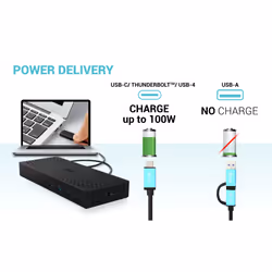 i-tec USB 3.0 / USB-C / Thunderbolt, 3x 4K Docking Station Gen 2 + Power Delivery 100W - Additional view 6