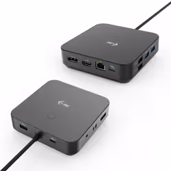 i-tec USB-C HDMI Dual DP Docking Station with Power Delivery 100 W + Universal Charger 100 W - Additional view 2