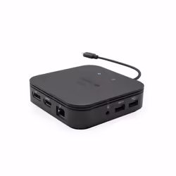 i-tec Thunderbolt 3 Travel Dock Dual 4K Display with Power Delivery 60W + Universal Charger 77 W, Wired, Thunderbolt 3, 60 W, ...