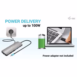 i-tec USB-C Metal Nano 2x Display Docking Station + Power Delivery 100 W - Additional view 4