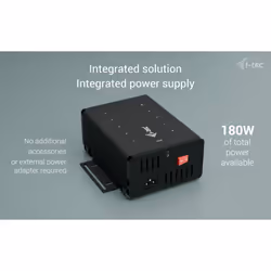 i-tec USB-C/USB-A Metal Charging + data HUB, 15W per port, 10x USB-C - Additional view 7