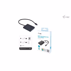 i-tec USB-C Dual 4K/60Hz (single 8K/30Hz) DP Video Adapter - Additional view 4