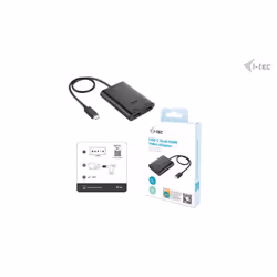 i-tec USB-C Dual 4K/60Hz (single 8K/30Hz) HDMI Video Adapter - Additional view 4