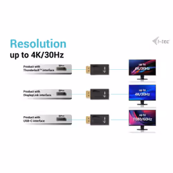 i-tec Passive DisplayPort to HDMI Adapter (max 4K/30Hz) - Additional view 4