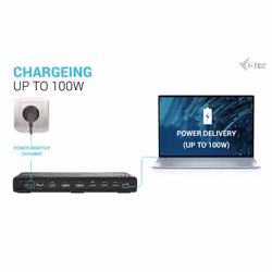 i-tec USB-C Triple Display Docking Station Gen 2 + Power Delivery 100W - Additional view 5