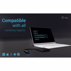 i-tec USB-A/USB-C Dual 4K/60 Hz HDMI Video Adapter - Additional view 5