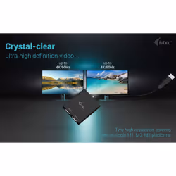 i-tec USB-A/USB-C Dual 4K/60 Hz HDMI Video Adapter - Additional view 6