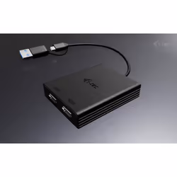 i-tec USB-A/USB-C Dual 4K/60 Hz DisplayPort Video Adapter - Additional view 4