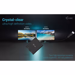 i-tec USB-A/USB-C Dual 4K/60 Hz DisplayPort Video Adapter - Additional view 6