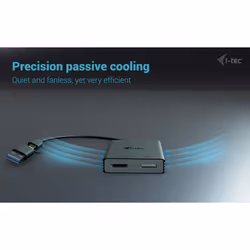 i-tec USB-A/USB-C Dual 4K/60 Hz DisplayPort Video Adapter - Additional view 7