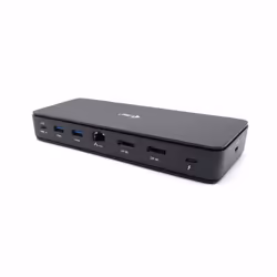 i-tec Thunderbolt 4 Dual DisplayPort Docking Station PRO + Power Delivery 92 W, Wired, Thunderbolt 4, 92 W, 3.5 mm, 10,100,10 ...