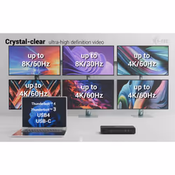 i-tec Universal 6x 4K/60Hz Display Docking Station + Power Delivery 140W - Additional view 6