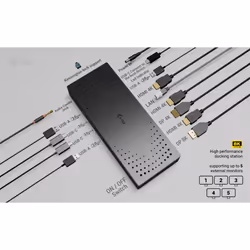 i-tec Universal 5x 4K/60Hz Display Docking Station + Power Delivery 100W - Additional view 7