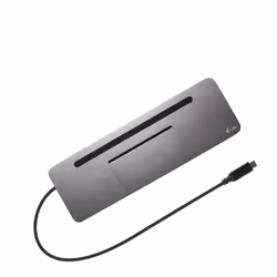 i-tec Metal SB-C Ergonomic 4K 3x Display Docking Station with Power Delivery 85 W + Universal Charger 100 W - Additional view 4