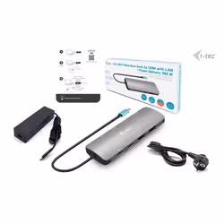 i-tec Metal USB-C Nano 2x Display Docking Station with PD 100 W + Charger 100W - Additional view 5
