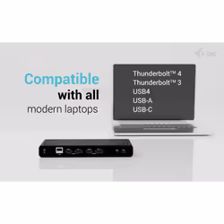 i-tec Universal Dual 4K Display Docking Station + Power Delivery 85W - Additional view 4