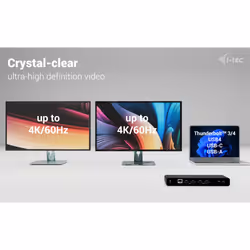 i-tec Universal Dual 4K Display Docking Station + Power Delivery 85W - Additional view 7