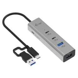 i-tec Metal Universal Charging HUB 2xUSB-C + 2x USB-A Port + Power Del