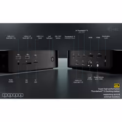i-tec Thunderbolt5 Quattro Display Docking Station, 5x USB, 2.5 GLAN + Power Delivery 140W - Additional view 5