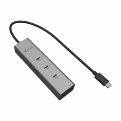 i-tec Metal USB-C Charging HUB 5port with USB-C video 8K + Power Delivery 85W, USB Type-C, USB Type-C, 10000 Mbit/s, 144 Hz,  ...