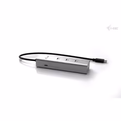 i-tec Metal USB-C Charging HUB 5port with USB-C video 8K + Power Delivery 85W