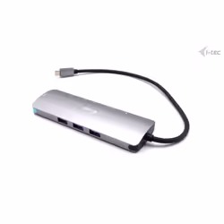 i-tec USB-C Metal Nano Docking Station 4K HDMI LAN with Power Delivery 100W + Universal Charger 100W