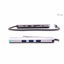 i-tec USB-C Metal Nano Docking Station 4K HDMI LAN with Power Delivery 100W + Universal Charger 100W - Additional view 4
