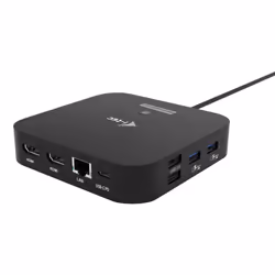 i-tec USB-C Dual HDMI Docking Station with Power Delivery 100 W, Wired, USB 3.2 Gen 2 (3.1 Gen 2) Type-C, 100 W, 10,100,1000  ...