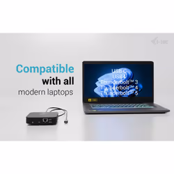 i-tec USB-C Dual HDMI Docking Station with Power Delivery 100 W - Additional view 5