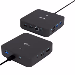 i-tec USB-C DP Dual HDMI Docking Station with Power Delivery 100 W, Wired, USB 3.2 Gen 2 (3.1 Gen 2) Type-C, 100 W, 10,100,10 ...