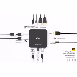 i-tec USB-C DP Dual HDMI Docking Station with Power Delivery 100 W + Universal Charger 100W - Additional view 4