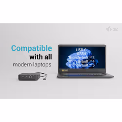 i-tec USB-C DP Dual HDMI Docking Station with Power Delivery 100 W + Universal Charger 100W - Additional view 5