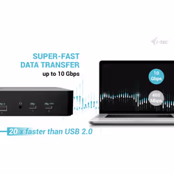 i-tec Universal Intelligent Dual Display Docking Station + Power Delivery 100W - Additional view 7