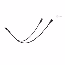 i-tec USB-C Cable Splitter Audio/Data + Power Delivery 100W - Additional view 2