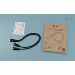 i-tec USB-C Cable Splitter Audio/Data + Power Delivery 100W - Additional view 4