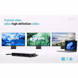 i-tec USB-C Triple 4K HDMI Video Adapter, Power Delivery 100W - Additional view 7