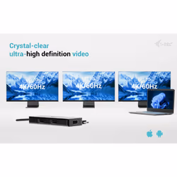 i-tec USB-C Triple 4K HDMI Video Adapter, Power Delivery 100W - Additional view 8