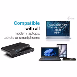 i-tec KVM Docking Station HDMI for 2 hosts, Power Delivery 2x 100W - Additional view 5