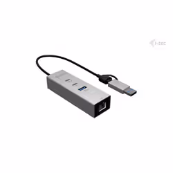 i-tec USB-C/USB-A Metal HUB 3 (2x USB-C, 1x USB-A) Port + 2.5GLAN - Additional view 2